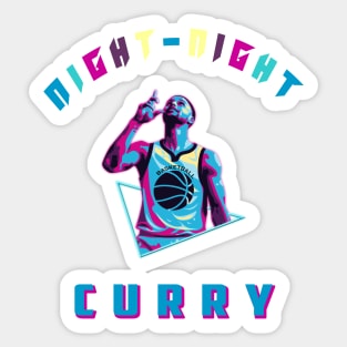 Night night curry Sticker